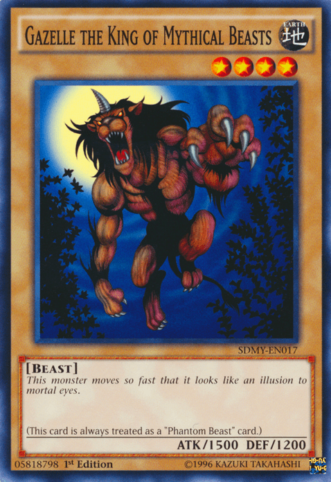 Gazelle the King of Mythical Beasts [SDMY-EN017] Common - Josh's Cards