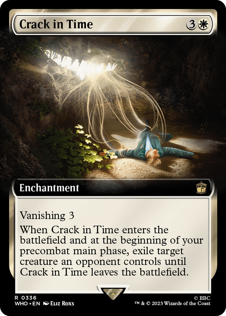 Crack in Time (WHO-336) - Doctor Who: (Extended Art)