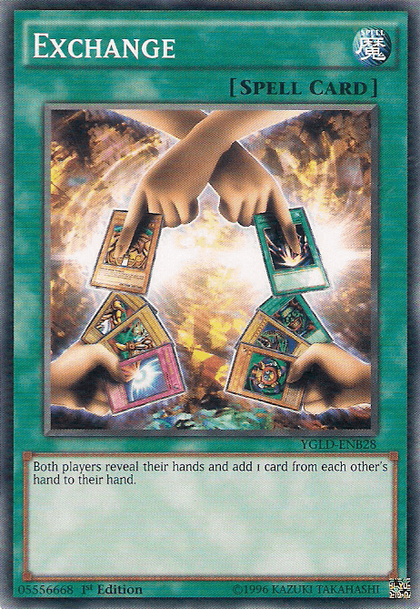 Exchange [YGLD-ENB28] Common - Josh's Cards