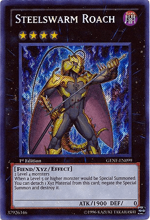 Steelswarm Roach [GENF-EN099] Secret Rare - Josh's Cards