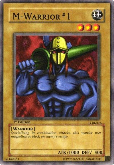 M-Warrior #1 [LOB-076] Common - Josh's Cards
