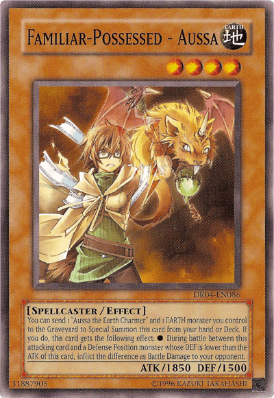 Familiar-Possessed - Aussa [DR04-EN086] Common - Josh's Cards