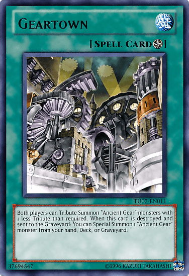 Geartown [TU07-EN011] Rare - Josh's Cards
