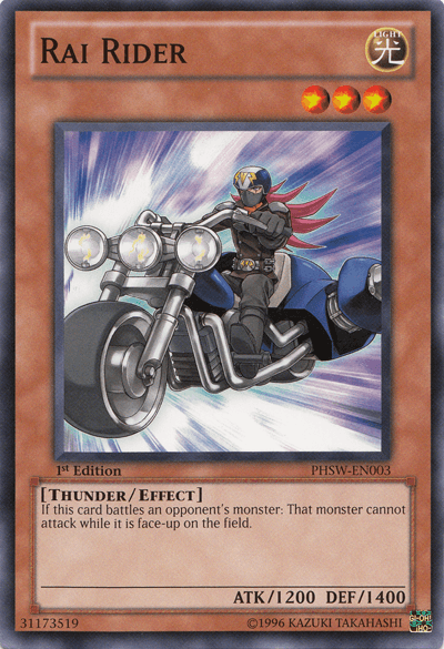 Rai Rider [PHSW-EN003] Common - Josh's Cards