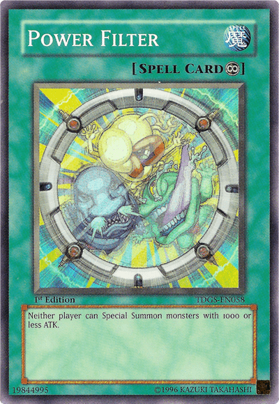 Power Filter [TDGS-EN058] Super Rare - Josh's Cards