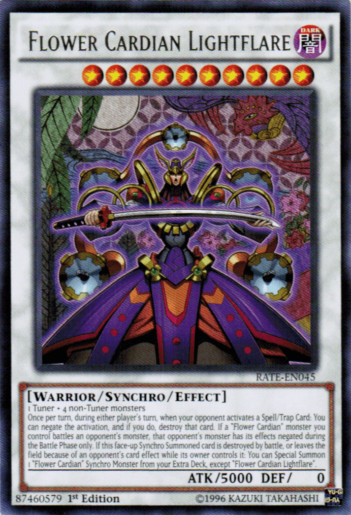 Flower Cardian Lightflare [RATE-EN045] Rare - Josh's Cards