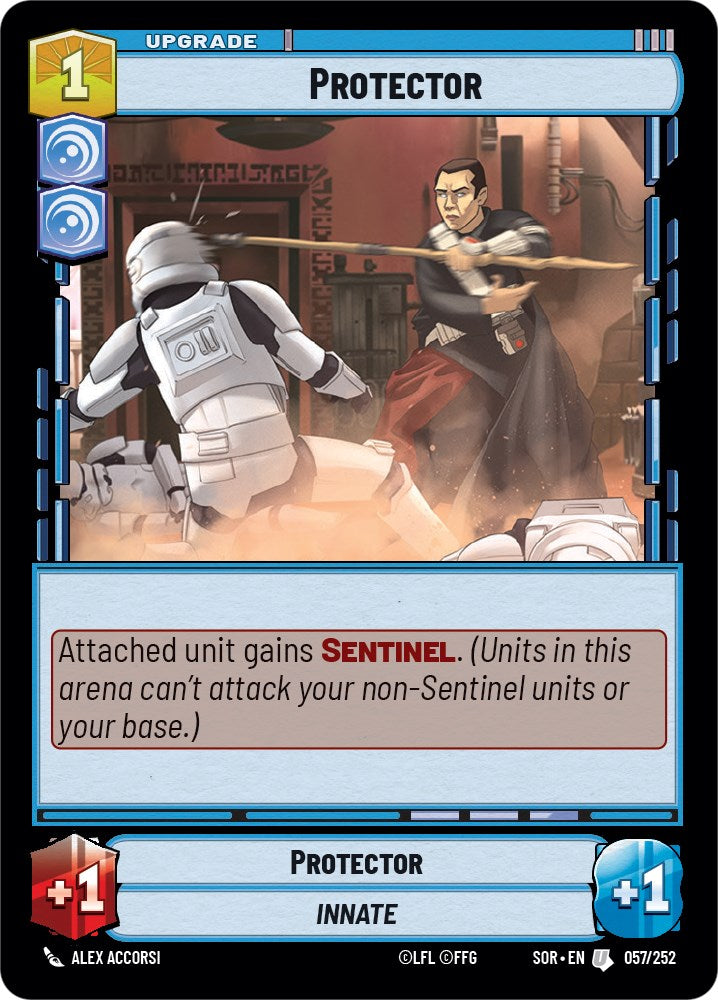 Protector (057/252) - Spark of Rebellion Foil