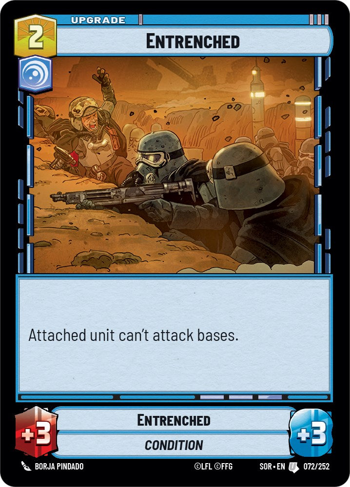 Entrenched (072/252) - Spark of Rebellion Foil