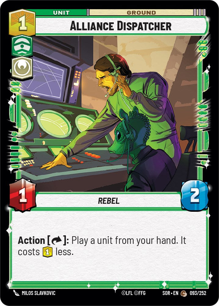 Alliance Dispatcher (093/252) - Spark of Rebellion Foil