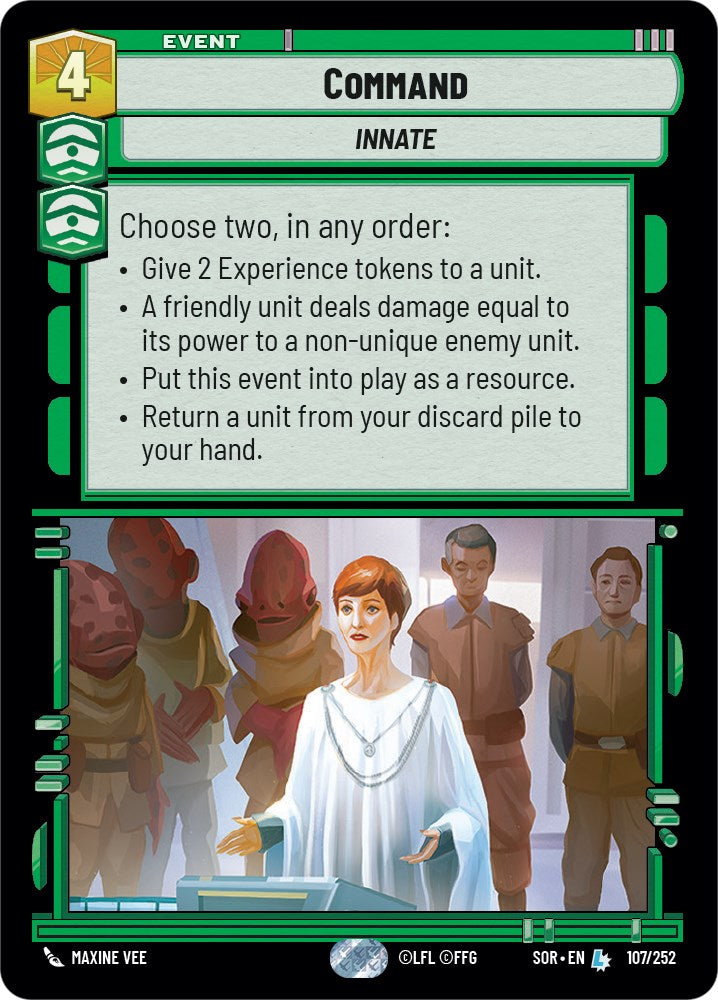 Command (107/252) - Spark of Rebellion Foil