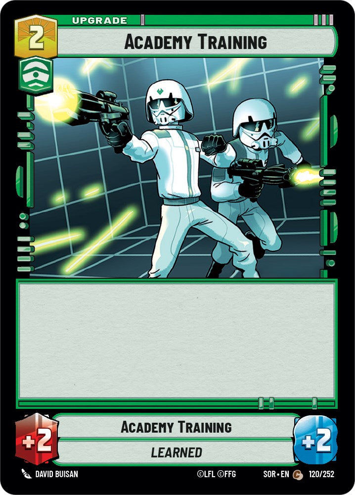 Academy Training (120/252) - Spark of Rebellion Foil