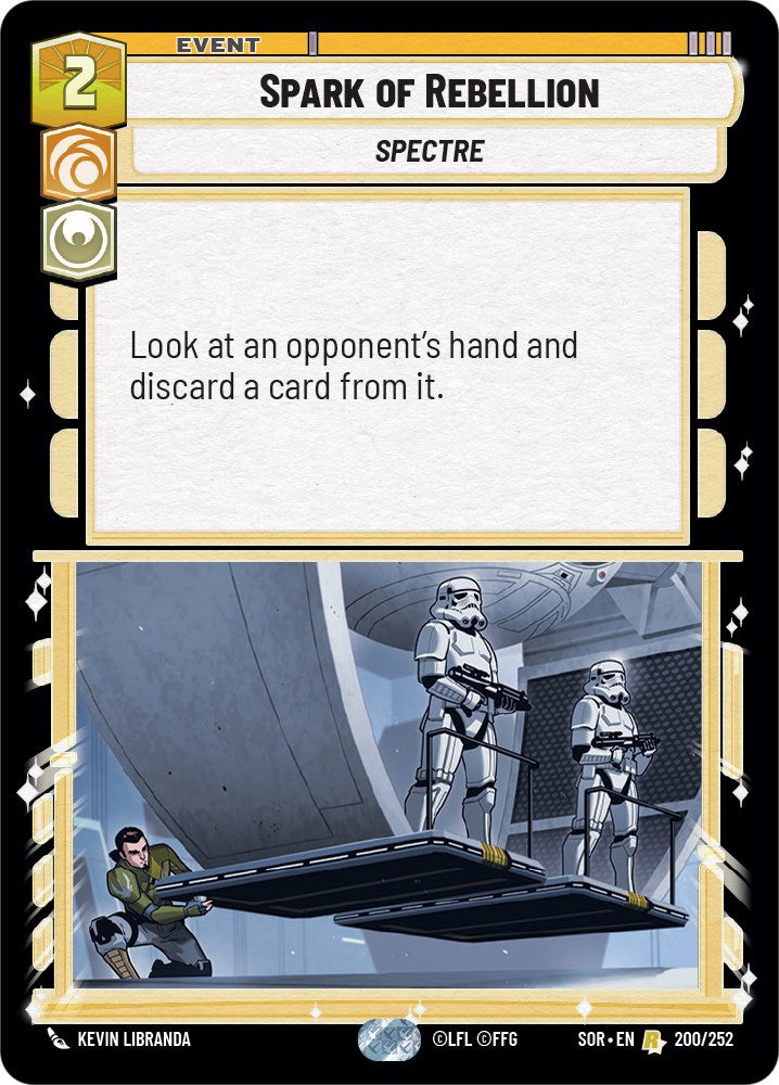 Spark of Rebellion (200/252) - Spark of Rebellion Foil