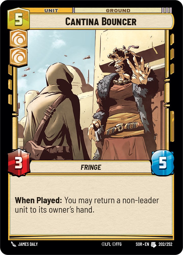 Cantina Bouncer (202/252) - Spark of Rebellion Foil