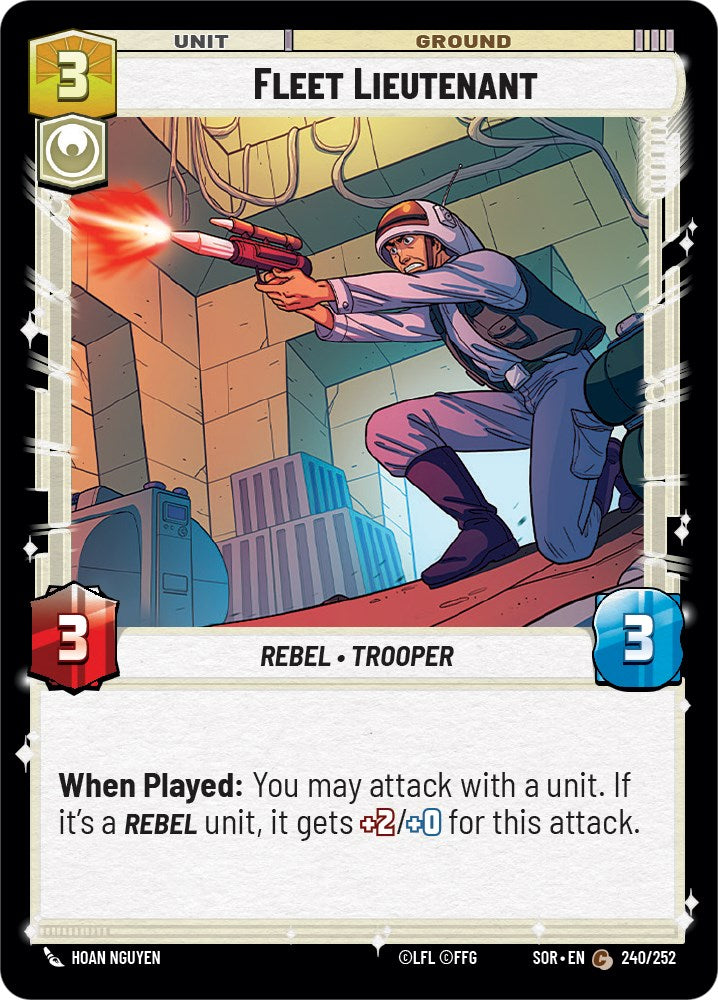 Fleet Lieutenant (240/252) - Spark of Rebellion Foil