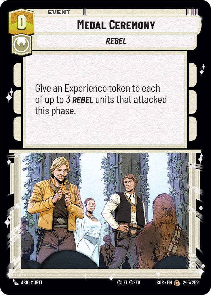 Medal Ceremony (245/252) - Spark of Rebellion Foil