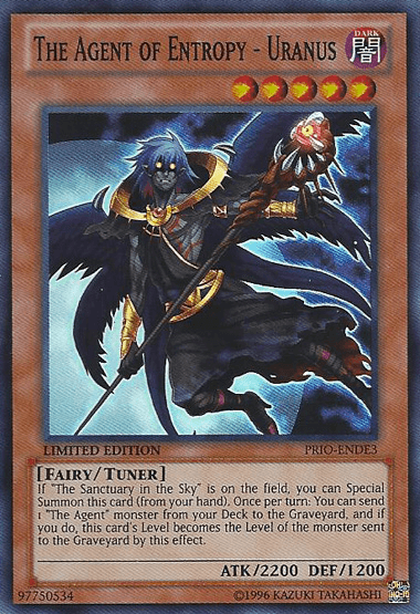 The Agent of Entropy - Uranus [PRIO-ENDE3] Super Rare - Josh's Cards