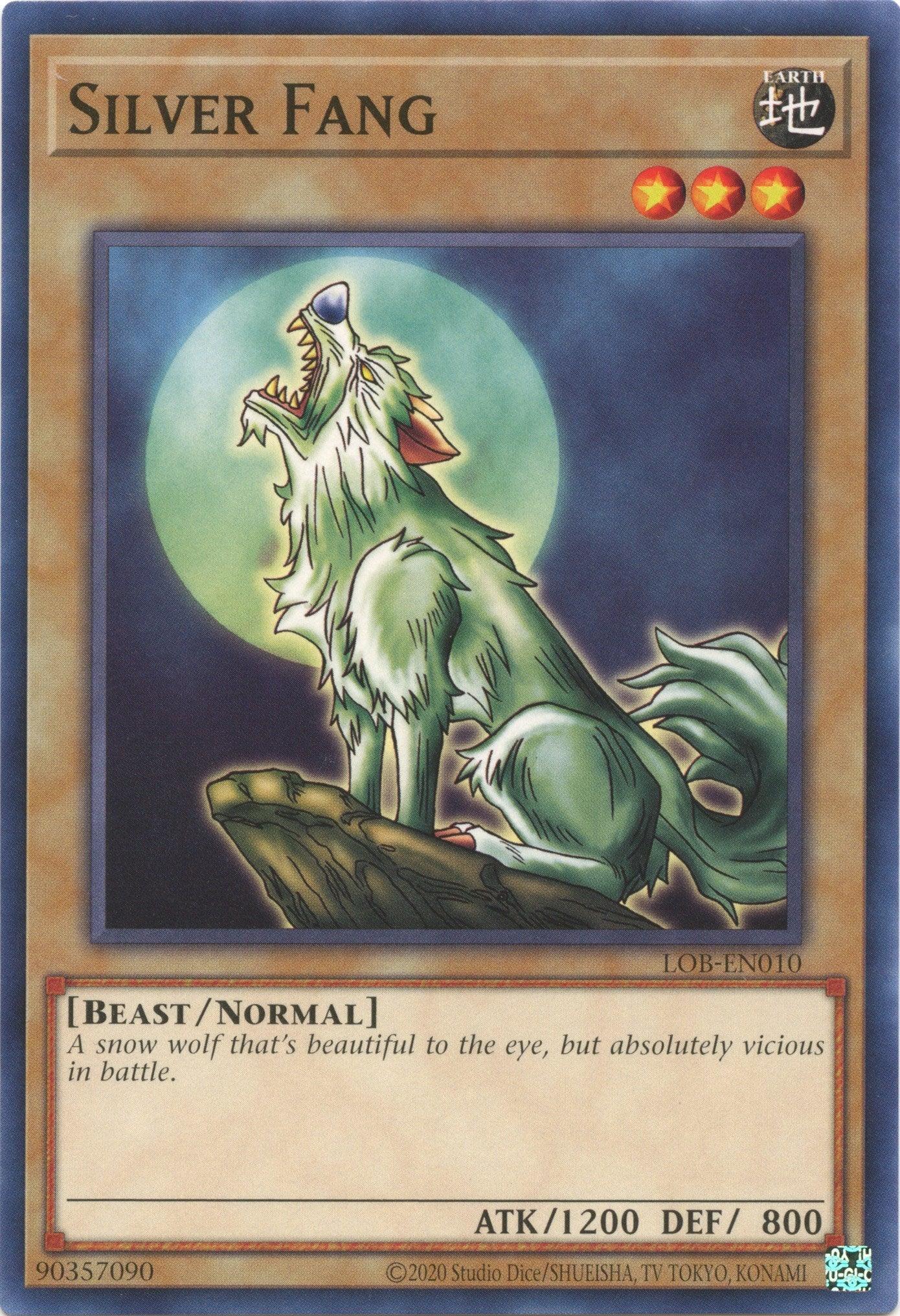 Silver Fang (25th Anniversary) [LOB-EN010] Common - Josh's Cards