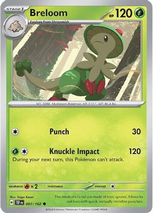 Breloom 007/162 - SV05 Temporal Forces