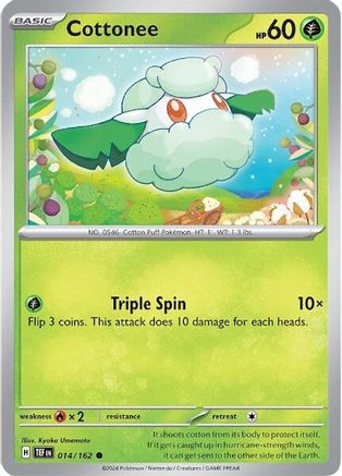Cottonee 014/162 - SV05 Temporal Forces