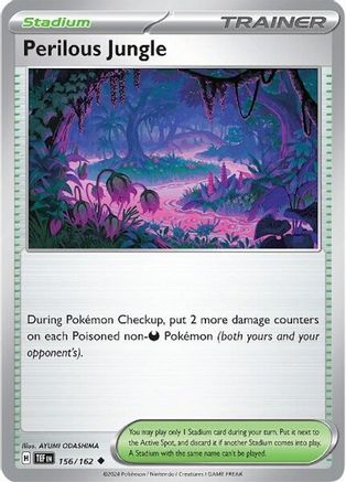 Perilous Jungle 156/162 - SV05 Temporal Forces Reverse Holofoil