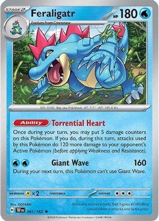 Feraligatr [41] (SV05: Temporal Forces)