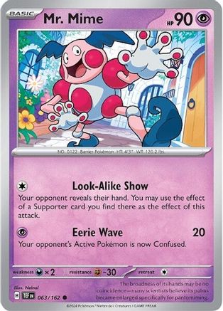 Mr. Mime [63] (SV05: Temporal Forces)