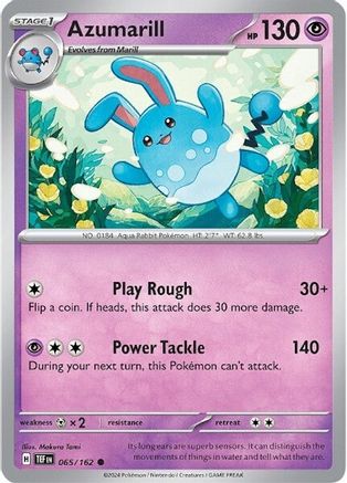 Azumarill [65] (SV05: Temporal Forces)