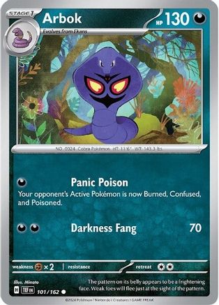 Arbok 101/162 - SV05 Temporal Forces