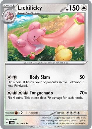 Lickilicky 125/162 - SV05 Temporal Forces