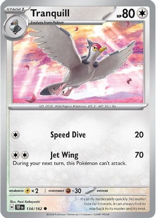 Tranquill 134/162 - SV05 Temporal Forces