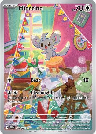 Minccino 182/162 - SV05 Temporal Forces Holofoil