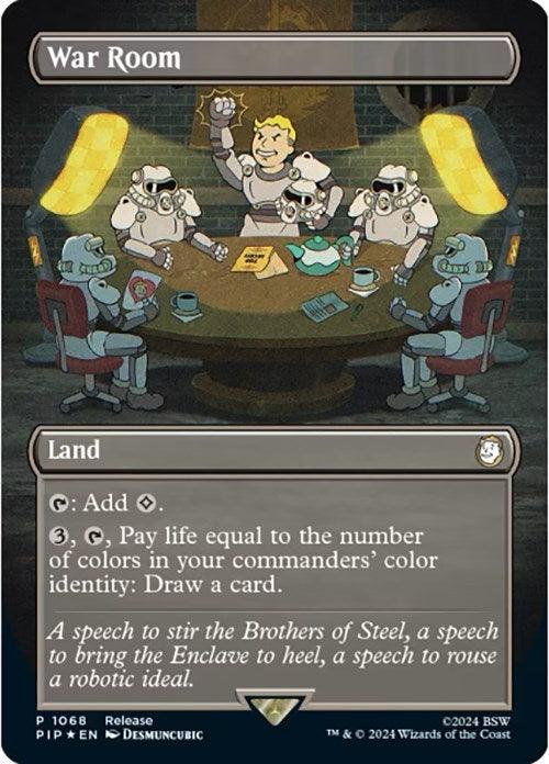 War Room (Borderless) [Fallout Promos] - Josh's Cards