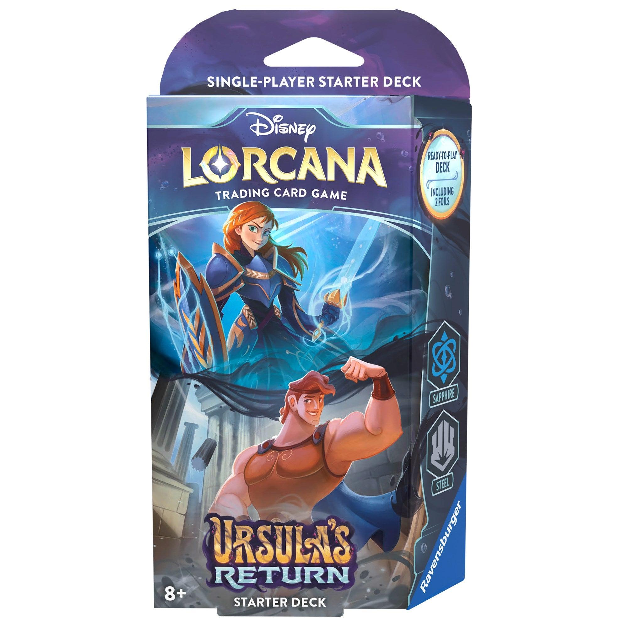 Ursula's Return - Starter Deck (Sapphire & Steel) - Josh's Cards