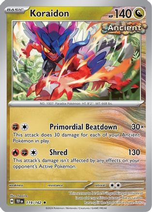 Koraidon 119/162 - Deck Exclusives