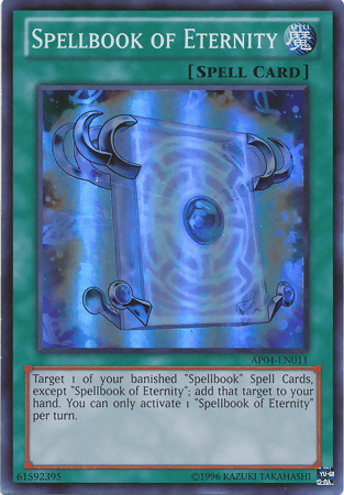 Spellbook of Eternity [AP04-EN011] Super Rare - Josh's Cards