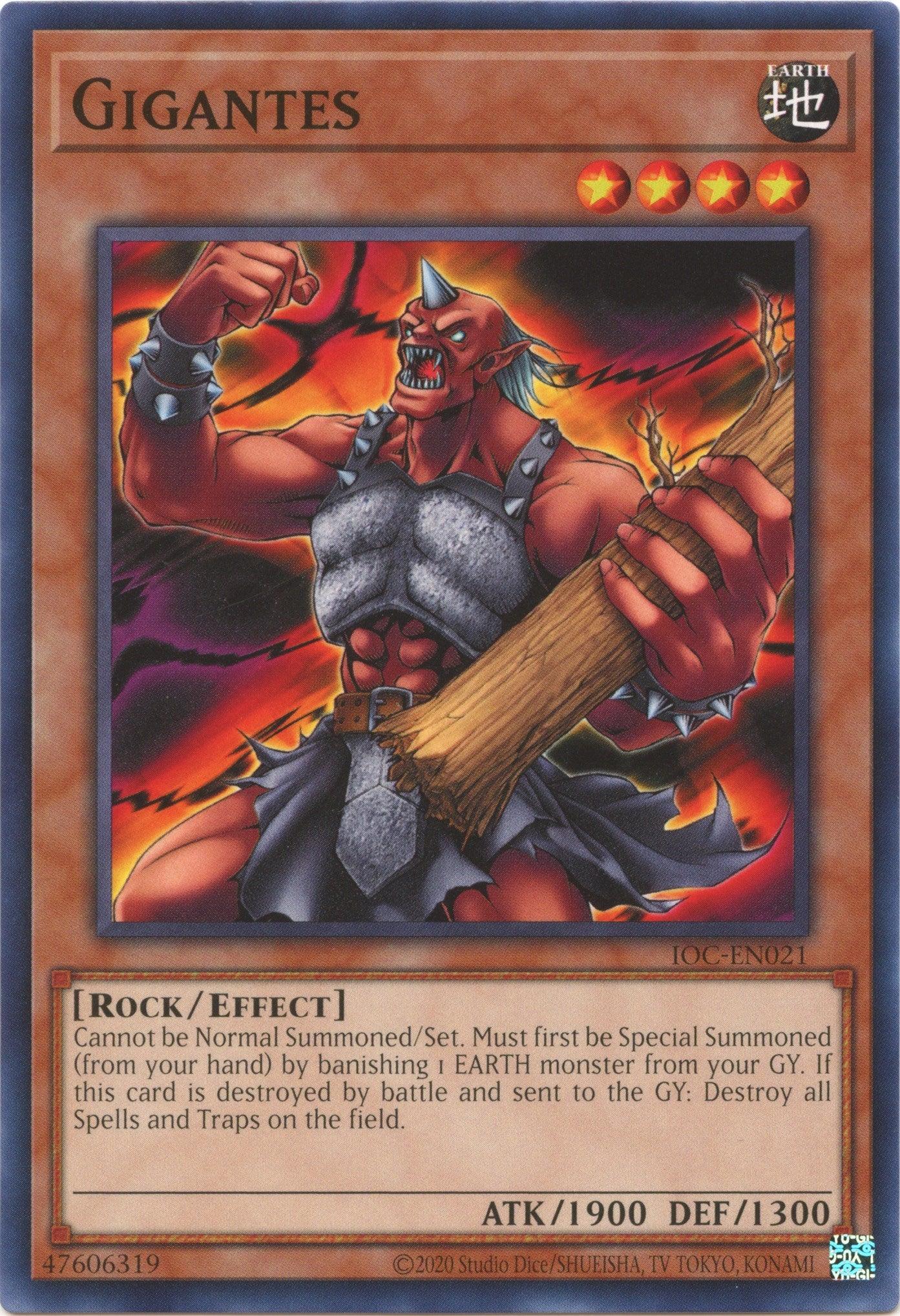 Gigantes (25th Anniversary) [IOC-EN021] Common - Josh's Cards