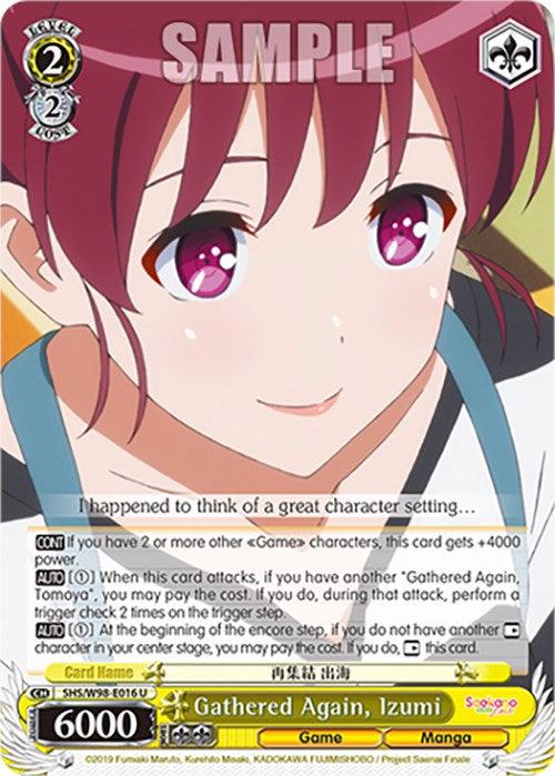 Gathered Again, Izumi (SHS/W98-E016 U) [Saekano the Movie: Finale] - Josh's Cards