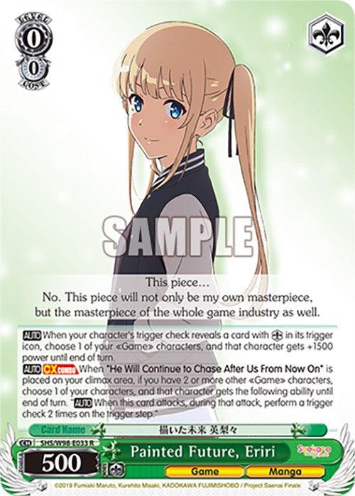 Painted Future, Eriri (SHS/W98-E033 R) [Saekano the Movie: Finale] - Josh's Cards