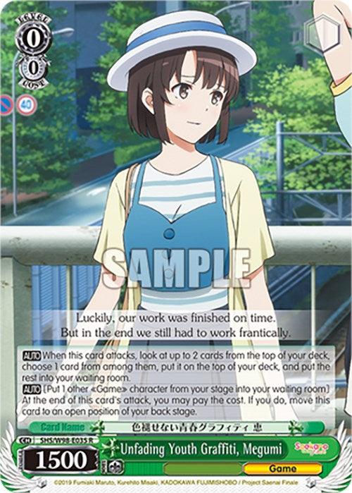 Unfading Youth Graffiti, Megumi (SHS/W98-E035 R) [Saekano the Movie: Finale] - Josh's Cards