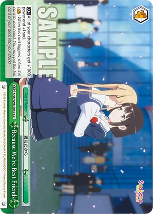 Because We're Best Friends (SHS/W98-E059 CC) [Saekano the Movie: Finale] - Josh's Cards
