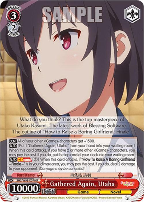 Gathered Again, Utaha (SHS/W98-E070 R) [Saekano the Movie: Finale] - Josh's Cards