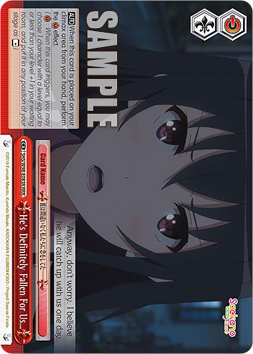 He's Definitely Fallen For Us (SHS/W98-E083R RRR) [Saekano the Movie: Finale] - Josh's Cards