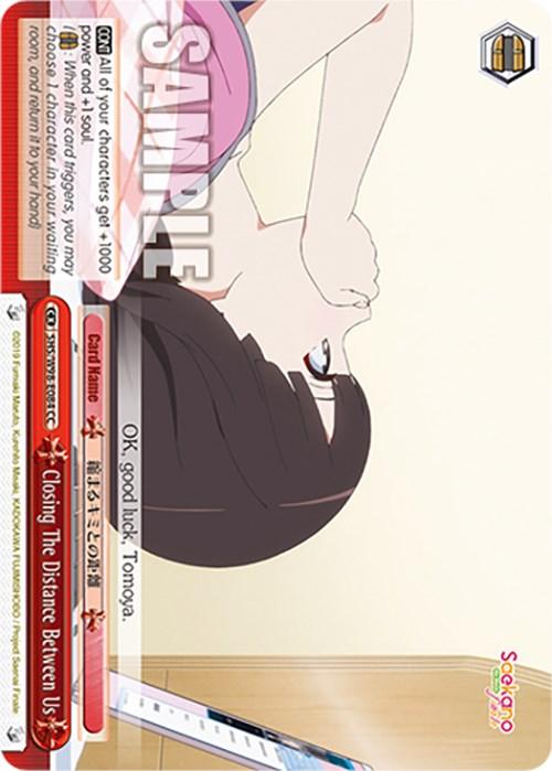Closing The Distance Between Us (SHS/W98-E084 CC) [Saekano the Movie: Finale] - Josh's Cards