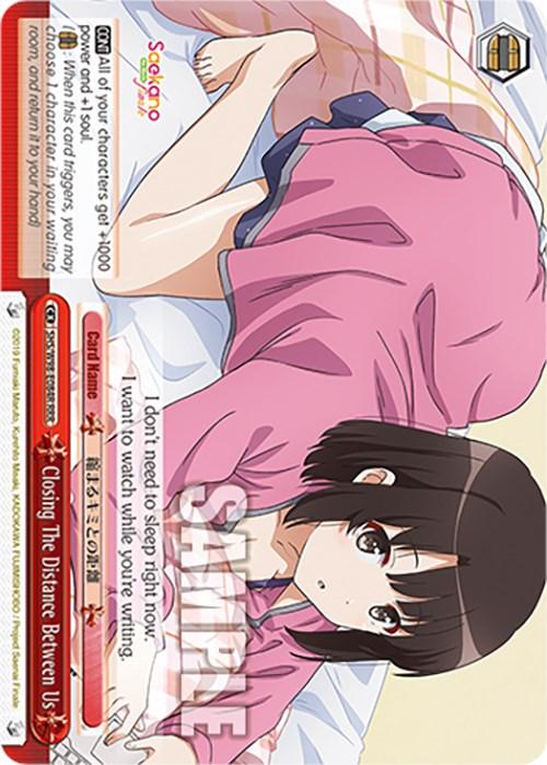 Closing The Distance Between Us (SHS/W98-E084R RRR) [Saekano the Movie: Finale] - Josh's Cards