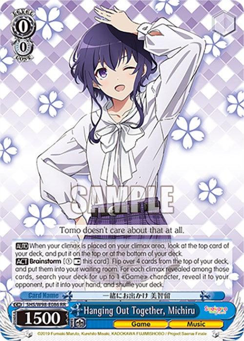 Hanging Out Together, Michiru (SHS/W98-E086 RR) [Saekano the Movie: Finale] - Josh's Cards
