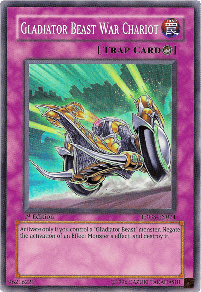 Gladiator Beast War Chariot [TDGS-EN074] Super Rare - Josh's Cards