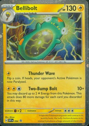 Bellibolt [94] (SV: Scarlet & Violet Promo Cards) Holofoil