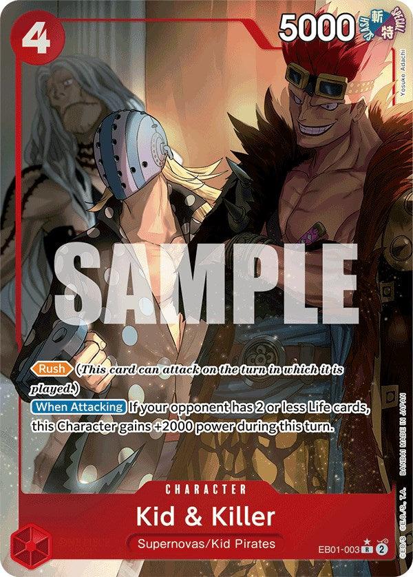 Kid & Killer (Alternate Art) [Extra Booster: Memorial Collection] - Josh's Cards