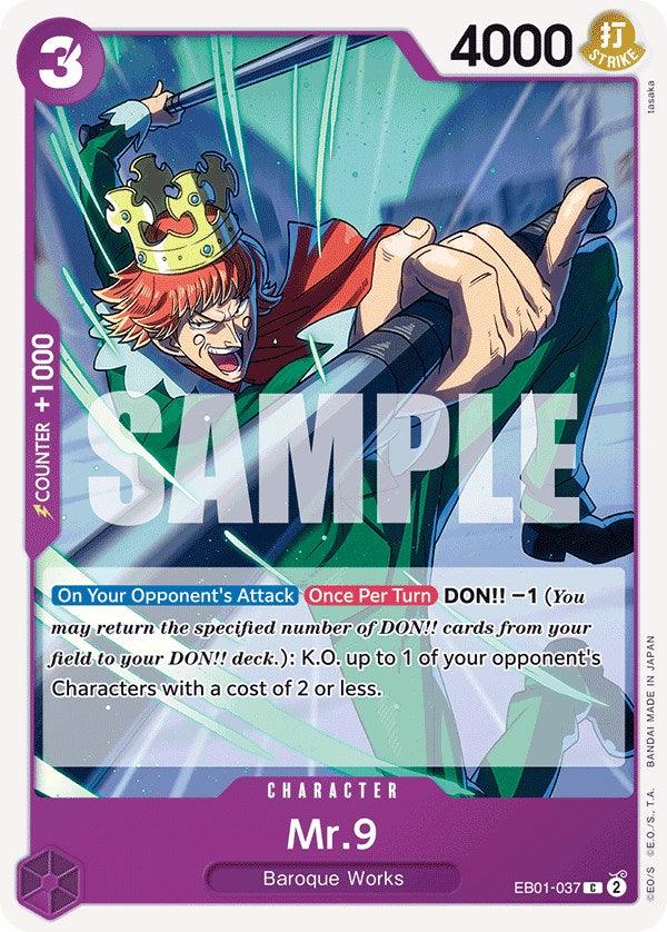 Mr. 9 [Extra Booster: Memorial Collection] - Josh's Cards