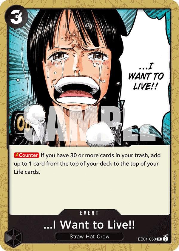 ...I Want to Live!! [Extra Booster: Memorial Collection] - Josh's Cards